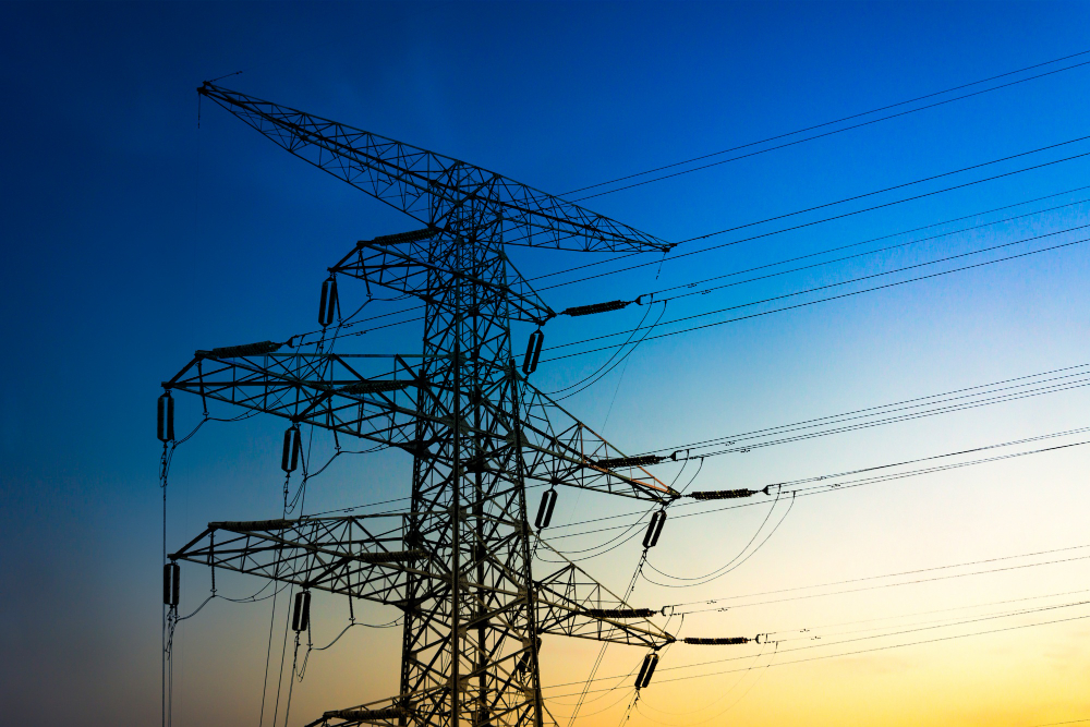 electricity pylon transmission