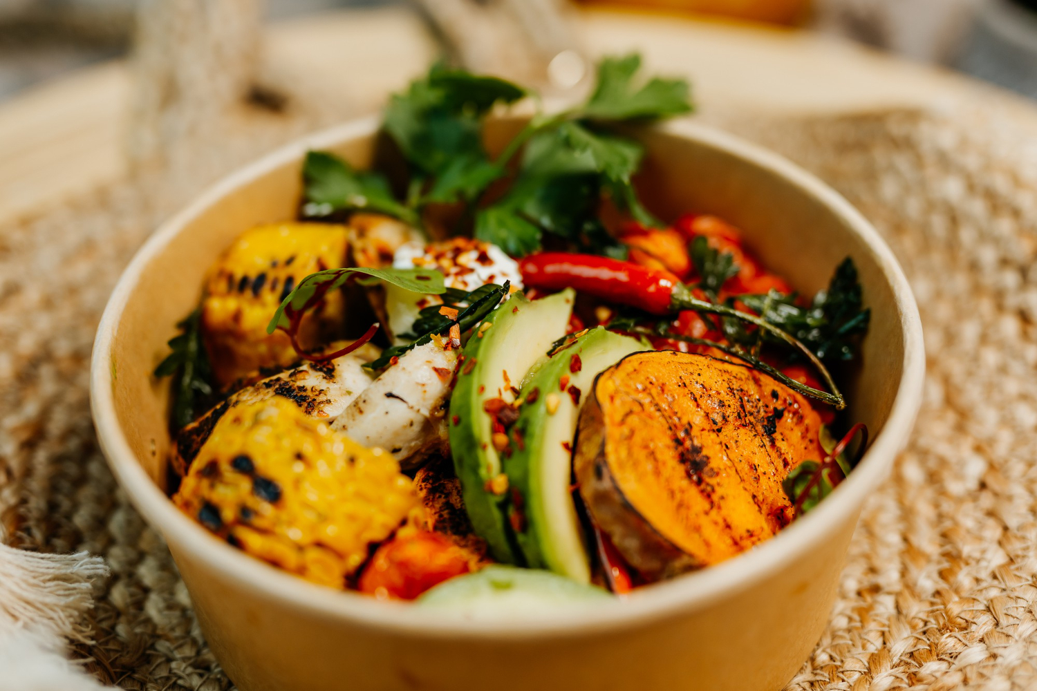 cooked food