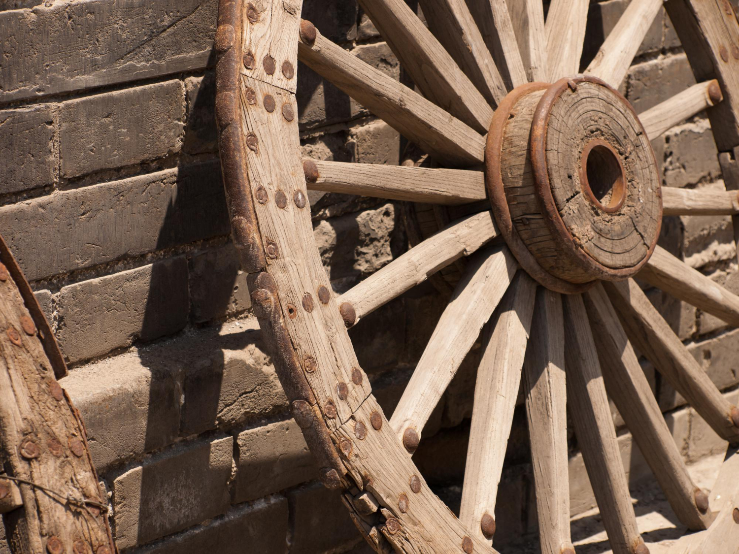 wooden wheel