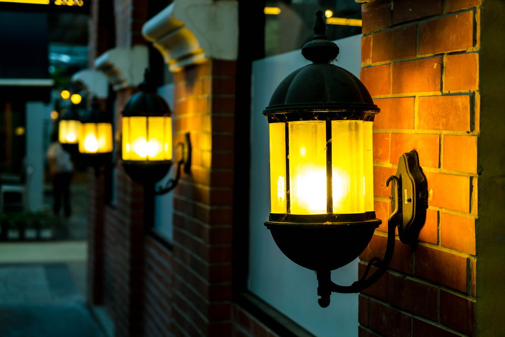 old street lamp