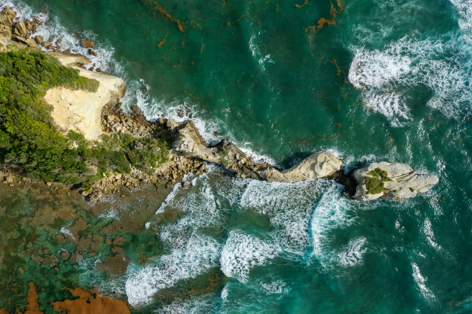 peninsula aerial coastline