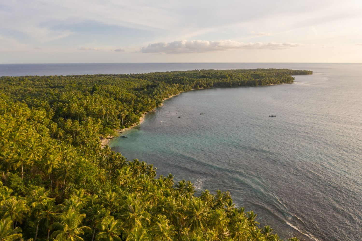 peninsula aerial coastline