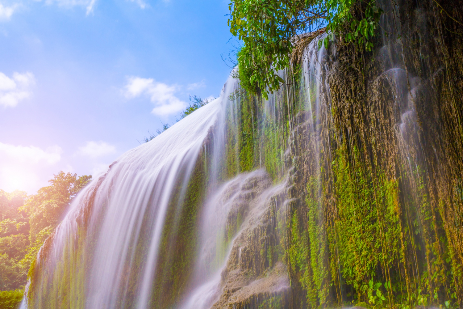 natural spring water