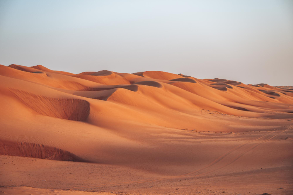 sand dunes