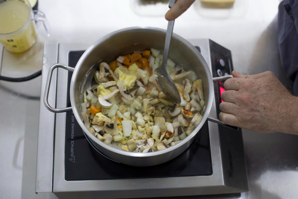 simmering
