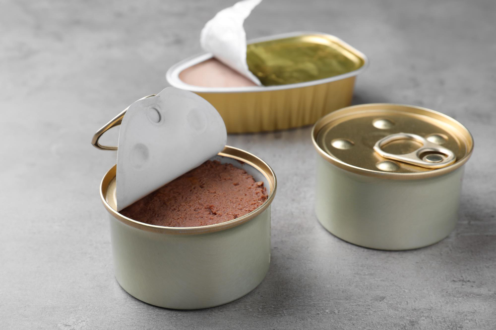 tin cans food