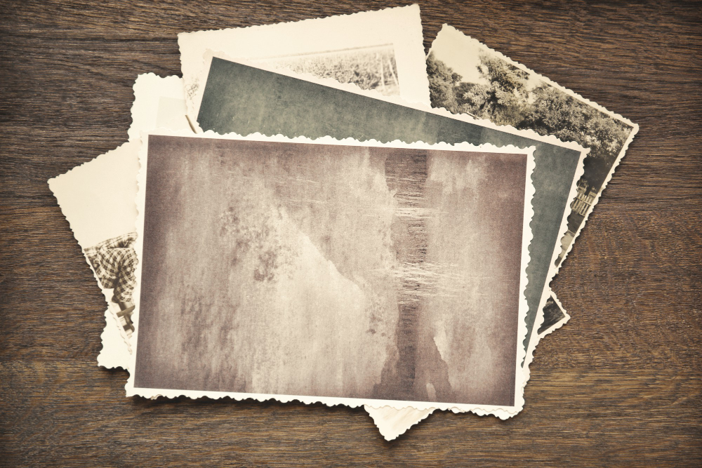 faded old photographs