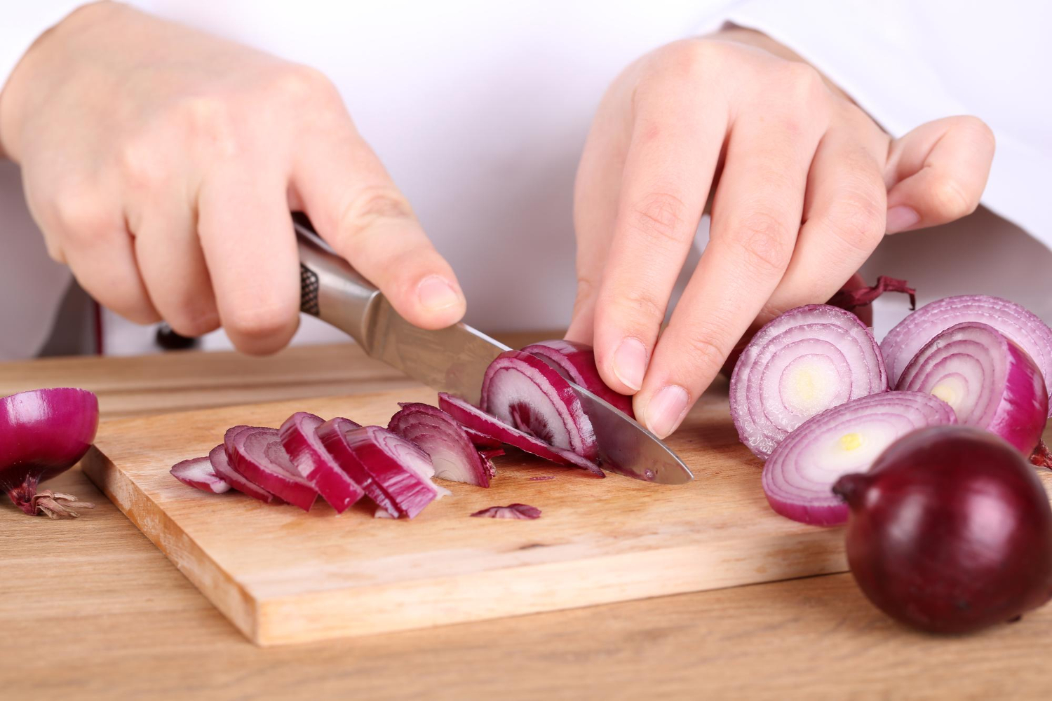 sliced onion