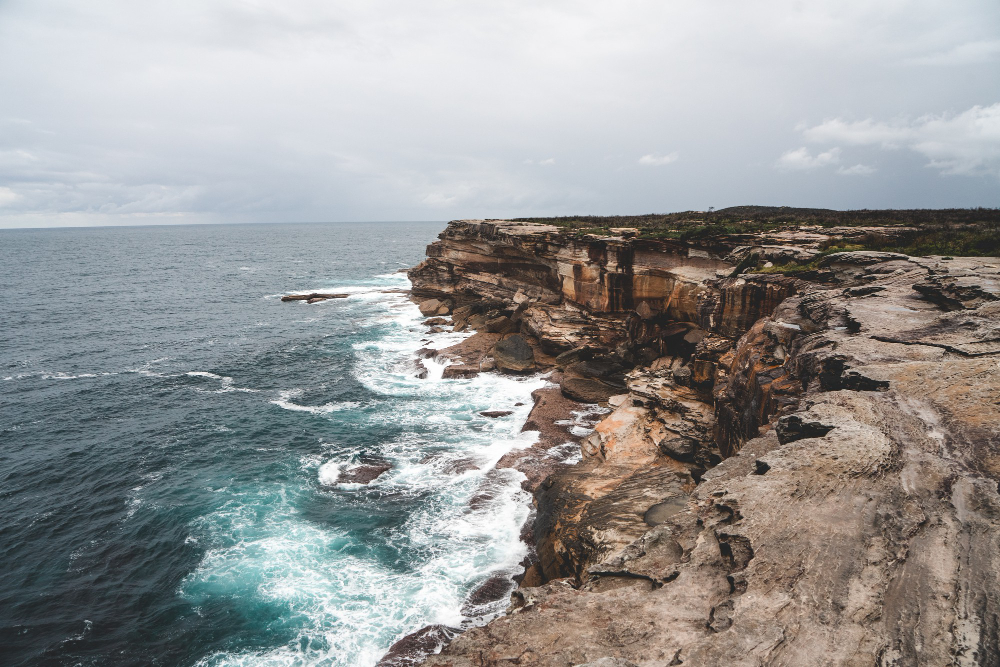 coastal headland cliffs