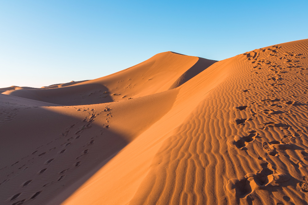 sand dunes