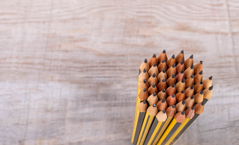 pencils wooden