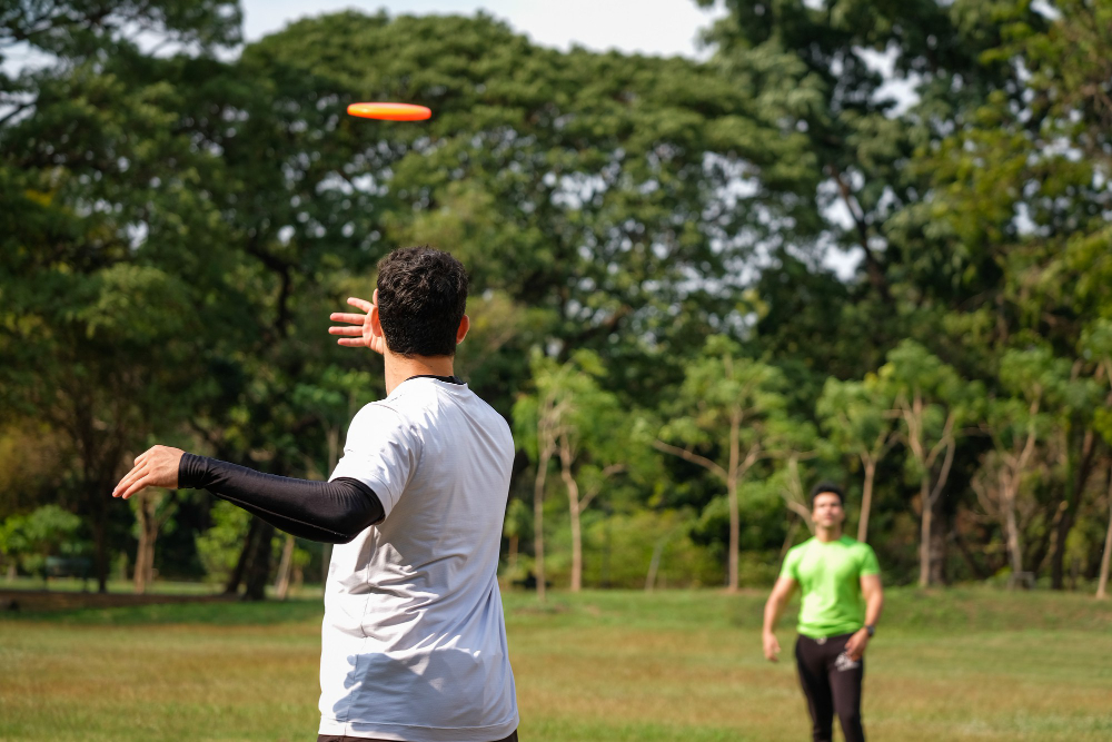 person throwing