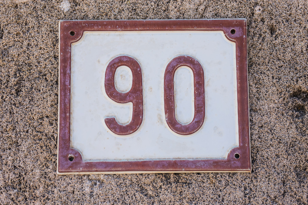 house number plate