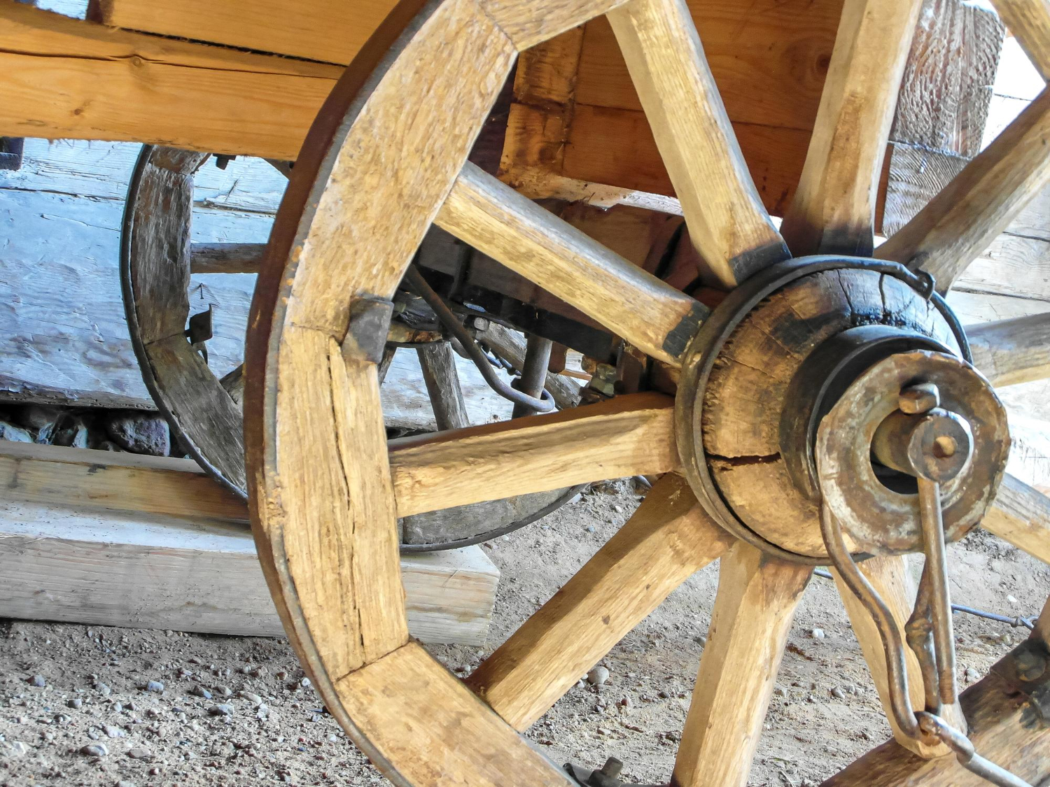 wooden wheel