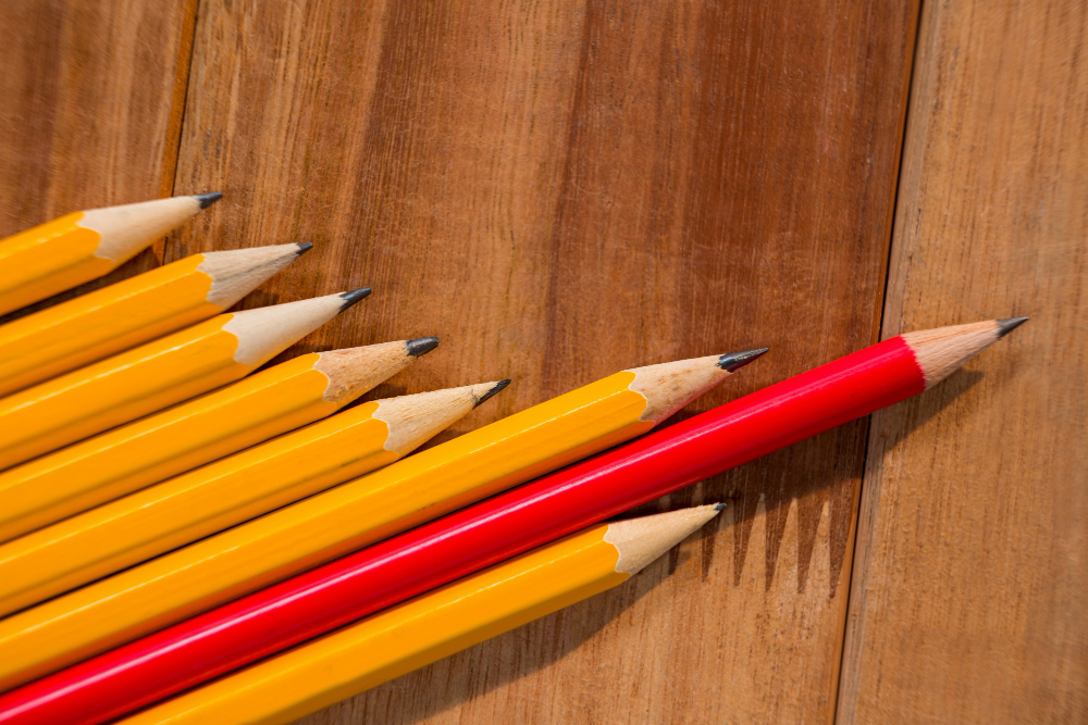 pencils wooden