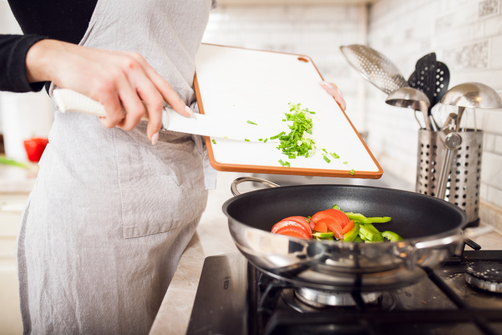 vegetables cooking