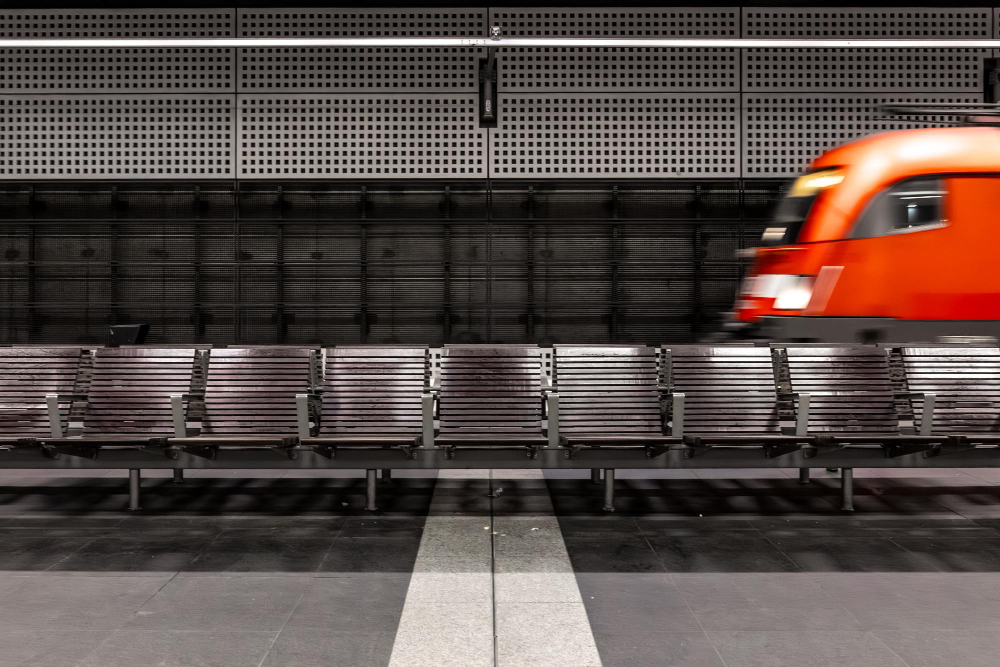 railway station platform
