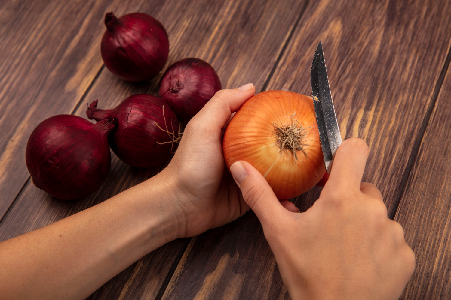 sliced onion
