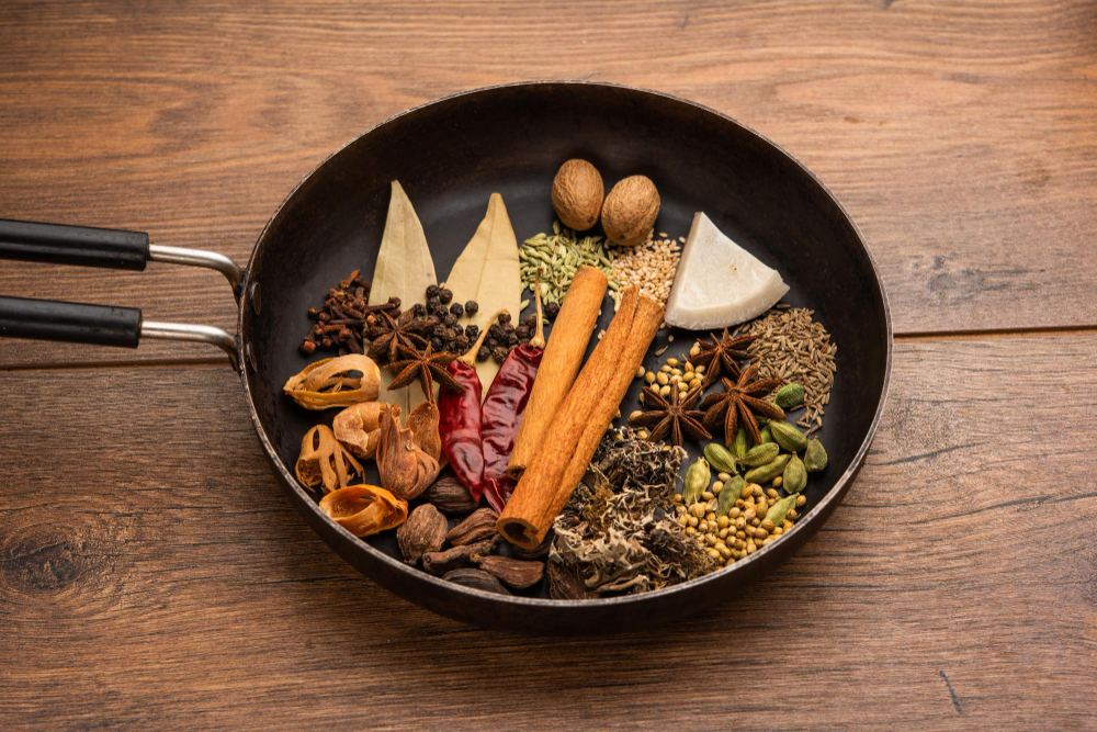 toasting spices