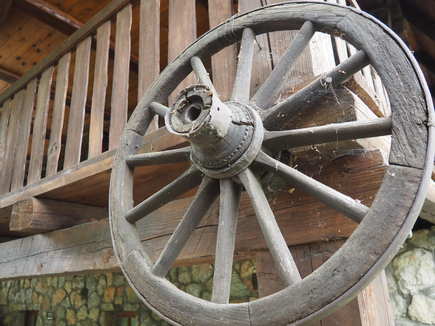 wooden wheel