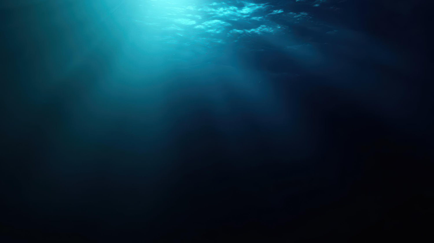 deep blue ocean