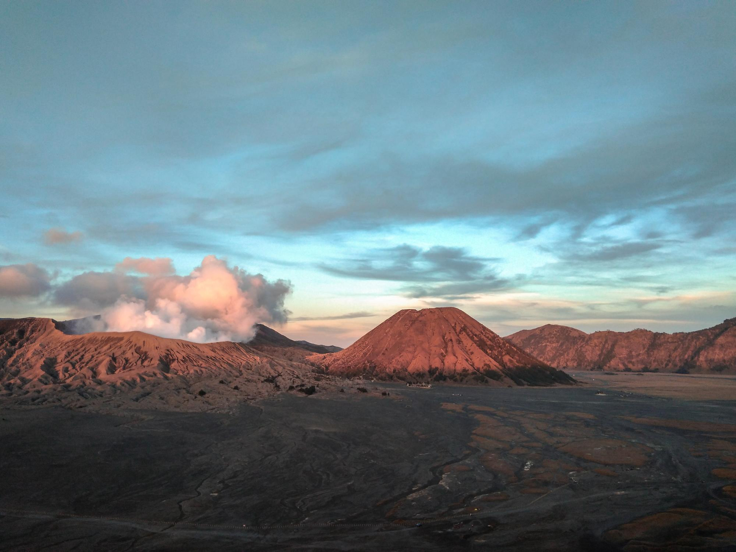 volcanic landscape
