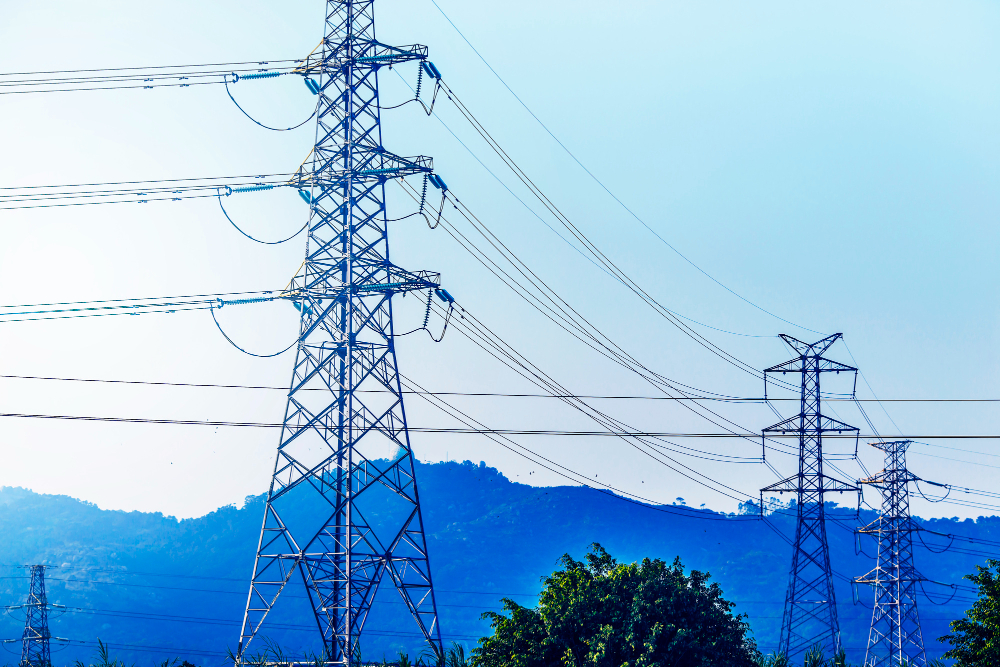 electricity pylon transmission