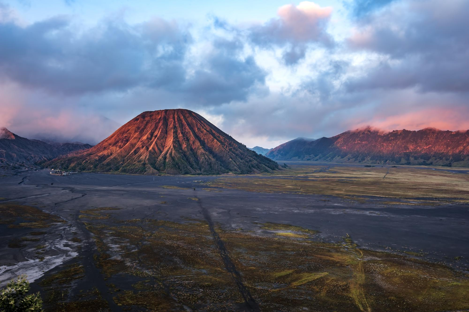 volcanic landscape