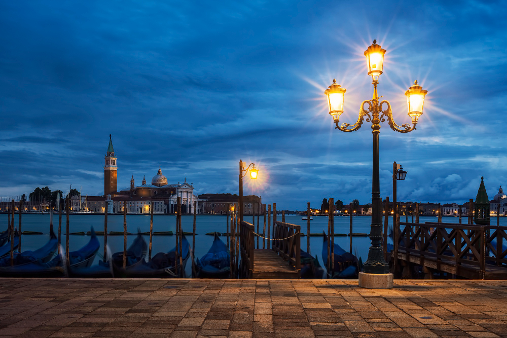 old street lamp