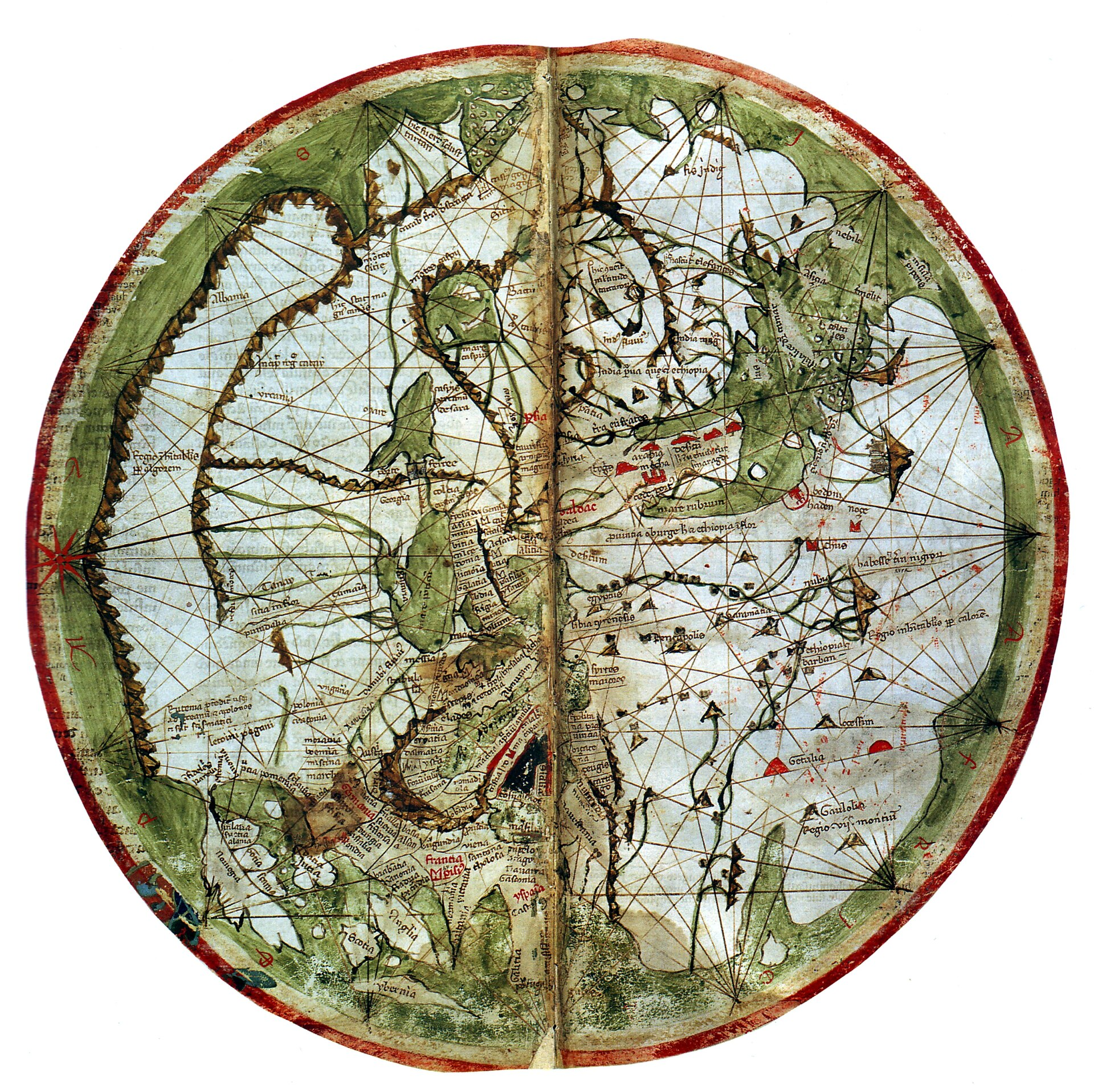 world map