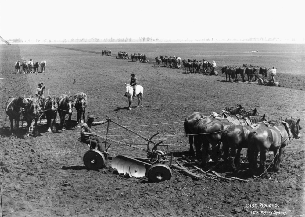 old plough agricultural