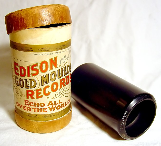 phonograph cylinder machine