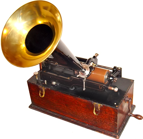 phonograph cylinder machine