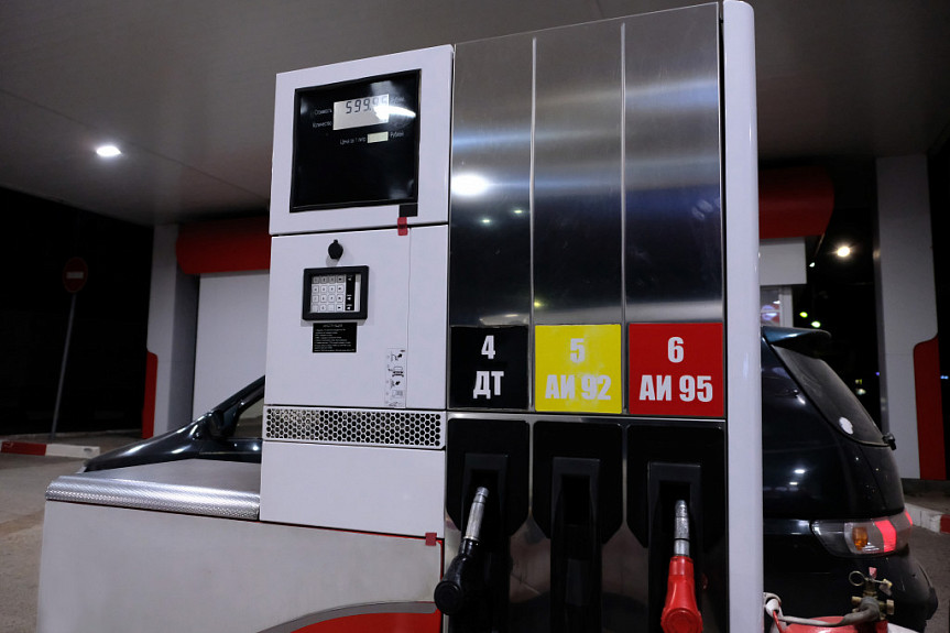 petrol station