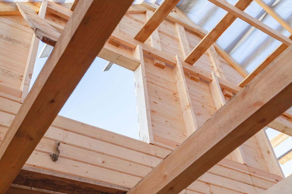 timber frame house