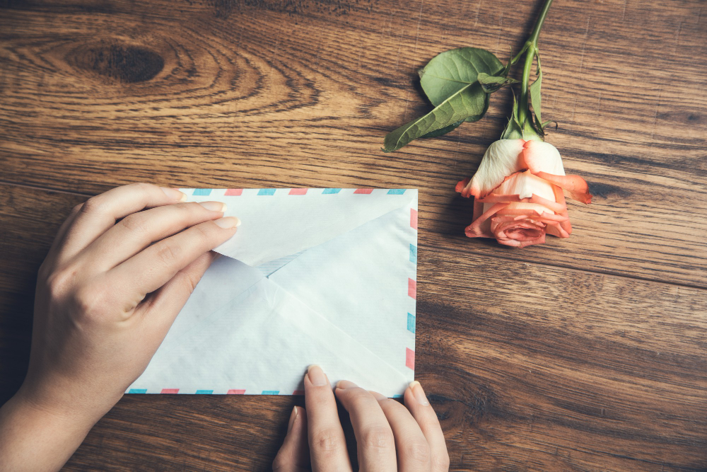 old handwritten letter