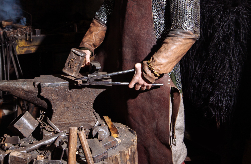 blacksmith forge anvil