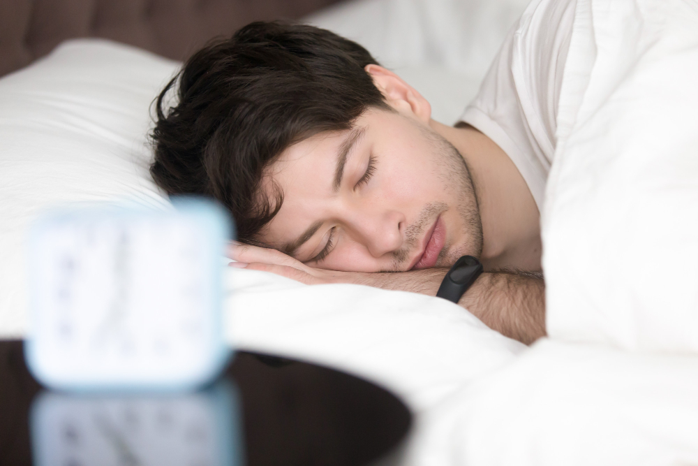 person asleep