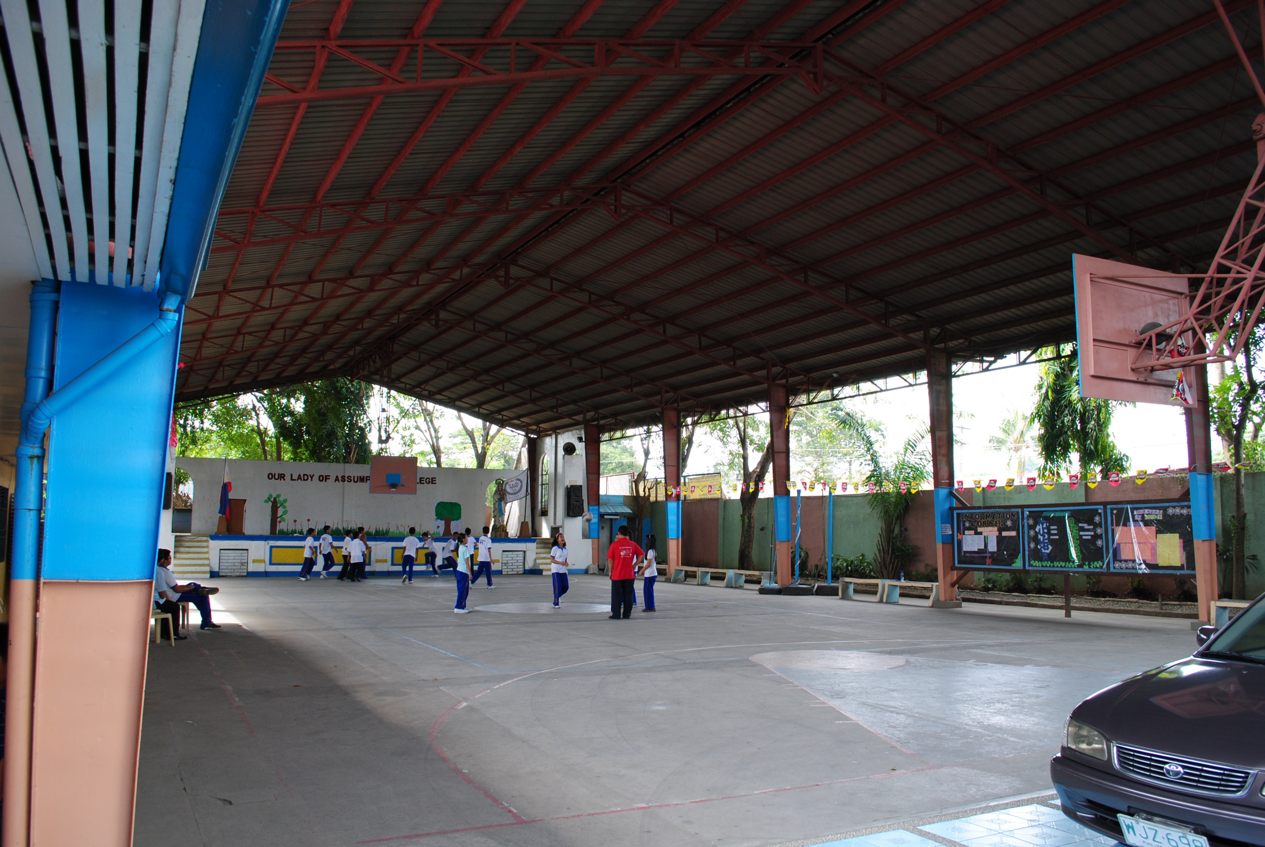 school gymnasium