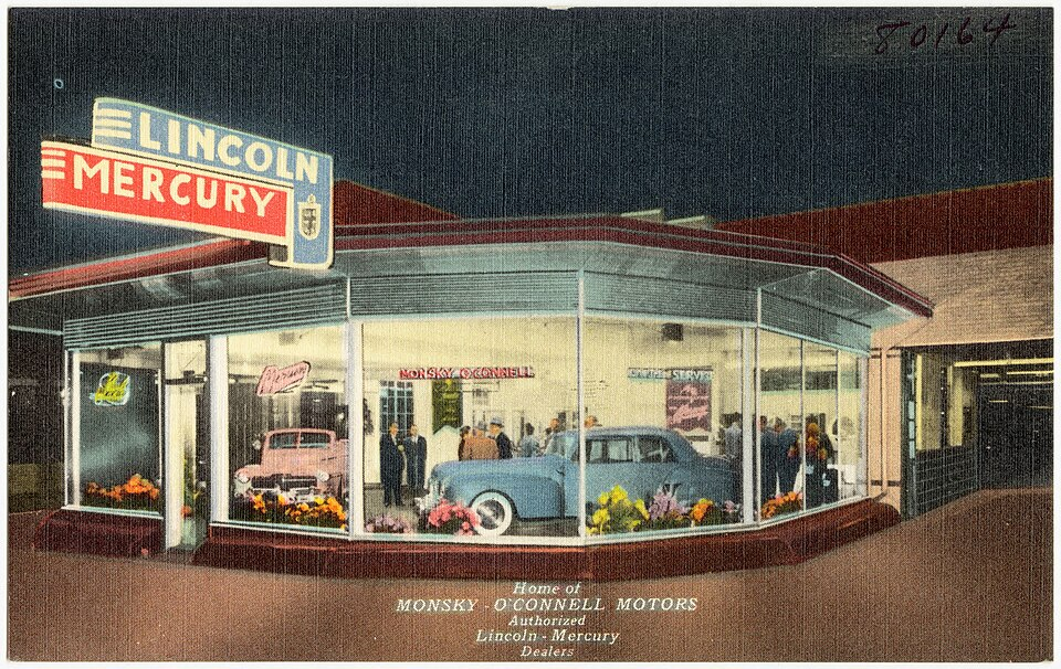 American Car Dealership