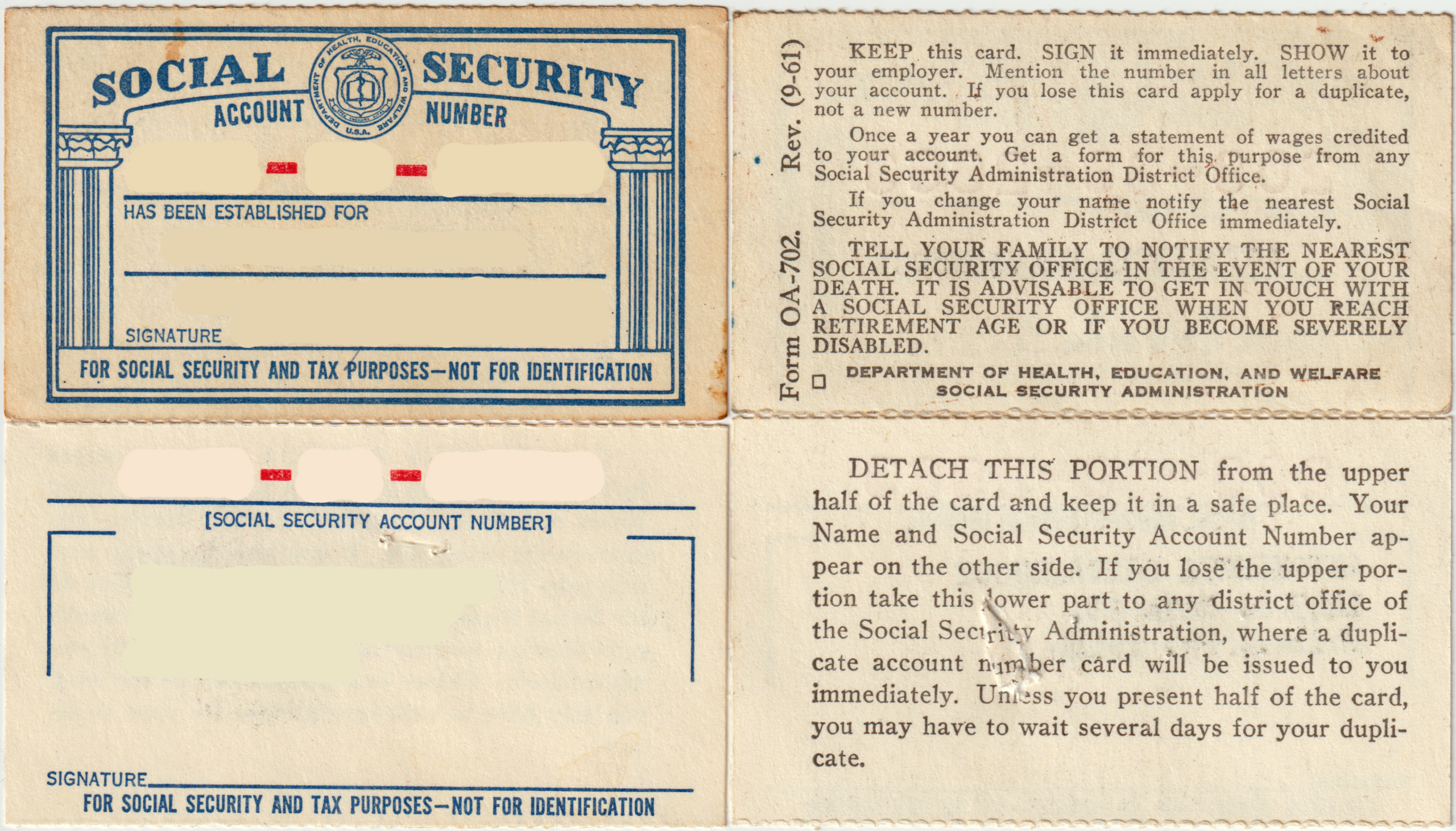 Social Security Number